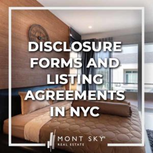 What disclosure forms and listing agreements in NYC do agents need to worry about? Are you responsible for the purchase contract and other closing docs?