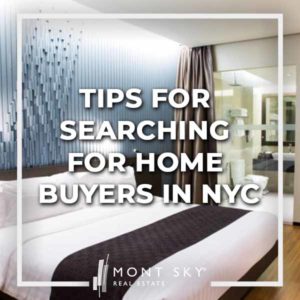 What are some tips for searching for home buyers in NYC? Is a listing available just because it's not "in contract?" How can you tell if it's available?