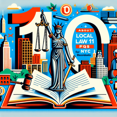 Breakout Content AI generated featured image for a blog article about Top 10 FAQs About Local Law 11 For NYC Residents